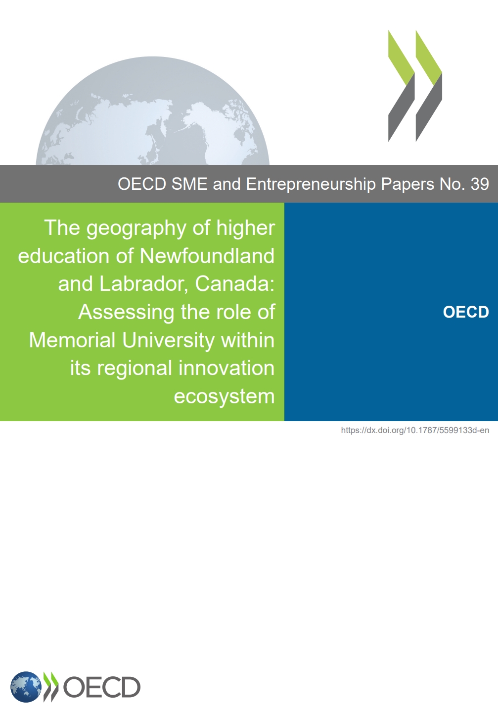 The Geography of Higher Education of Newfoundland and Labrador: Assessing the role of Memorial University within its regional innovation ecosystem